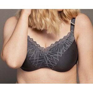 Inny producent Ulla Dessous biustonosz miękki szary Bralette Mara duży biust 75G Inny producent Ulla Dessous biustonosz miękki szary Bralette Mara duży biust 75G