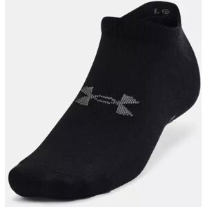 Under Armour Skarpetki Unisex 1370542-001 Essential No Show 6pk czarny S Under Armour Skarpetki Unisex 1370542-001 Essential No Show 6pk czarny S