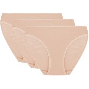 Vivisence 4002 3-pack beżowy L Majtki figi Vivisence 4002 3-pack beżowy L Majtki figi