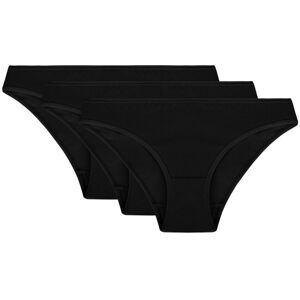 Vivisence 4003 3-pack czarny M Majtki figi Vivisence 4003 3-pack czarny M Majtki figi