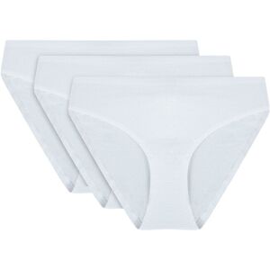 Vivisence 4011 3-pack biały M Majtki figi Vivisence 4011 3-pack biały M Majtki figi