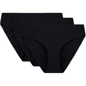 Vivisence 4011 3-pack czarny XL Majtki figi Vivisence 4011 3-pack czarny XL Majtki figi