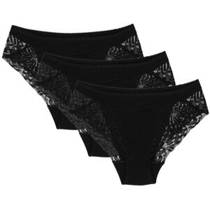 Inny producent Wol-Bar Eco-Zo 3-pak czarny L Majtki figi Inny producent Wol-Bar Eco-Zo 3-pak czarny L Majtki figi
