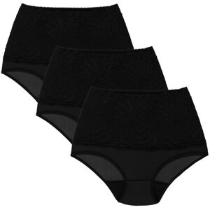 Inny producent Wol-Bar Kaja 3-pak czarny L Majtki figi Inny producent Wol-Bar Kaja 3-pak czarny L Majtki figi