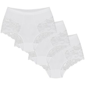 Inny producent Wol-Bar Slimea 3-pak biały L Majtki wysokie figi Inny producent Wol-Bar Slimea 3-pak biały L Majtki wysokie figi