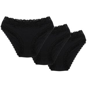 Inny producent Wol-Bar Soft Lovely 3-pak czarny L Majtki figi Inny producent Wol-Bar Soft Lovely 3-pak czarny L Majtki figi