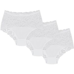 Inny producent Wol-Bar Teri 3-pak biały M Majtki figi Inny producent Wol-Bar Teri 3-pak biały M Majtki figi