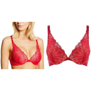 Inny producent Wonderbra biustonosz push-up czerwony push-up duża miska rozmiar 70G Inny producent Wonderbra biustonosz push-up czerwony push-up duża miska rozmiar 70G