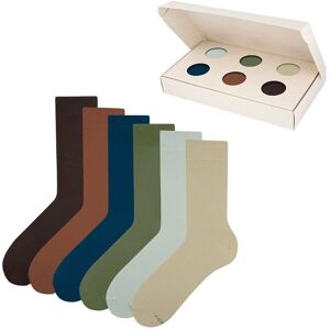 ZOOKSY zestaw klasycznych damskich skarpetek r.36-40 6 par, długie skarpetki unisex - EARTH BOX ZOOKSY zestaw klasycznych damskich skarpetek r.36-40 6 par, długie skarpetki unisex - EARTH BOX