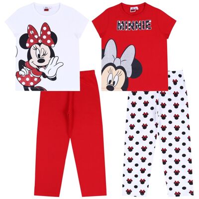 sarcia.eu 2x Biało-czerwona piżama Myszka Minnie DISNEY 5-6 lat 116 cm sarcia.eu 2x Biało-czerwona piżama Myszka Minnie DISNEY 5-6 lat 116 cm