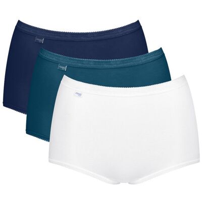 3 x Majtki damskie sloggi Basic+ Maxi C3P-42 3 x Majtki damskie sloggi Basic+ Maxi C3P-42