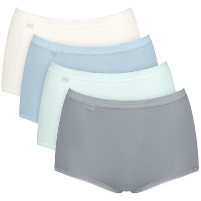 4 x Majtki damskie sloggi Basic+ Maxi C4P-42 4 x Majtki damskie sloggi Basic+ Maxi C4P-42