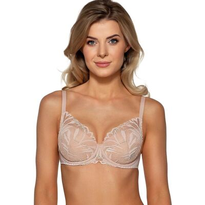 Ava Lingerie Biustonosz 2104 Beige 90 C Beżowy Ava Lingerie Biustonosz 2104 Beige 90 C Beżowy