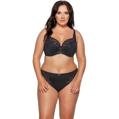 Ava Lingerie Biustonosz 2106 Maxi Bla 75 J czarny Ava Lingerie Biustonosz 2106 Maxi Bla 75 J czarny