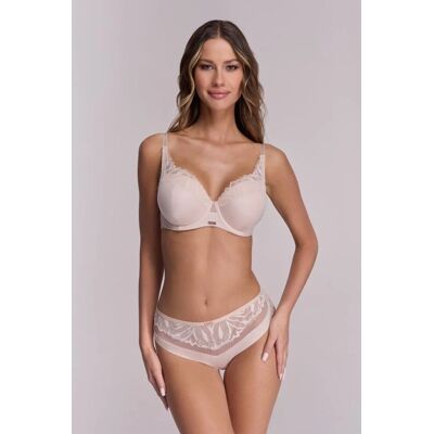 Ava Lingerie Biustonosz 2107 Beige 80 F Beżowy Ava Lingerie Biustonosz 2107 Beige 80 F Beżowy