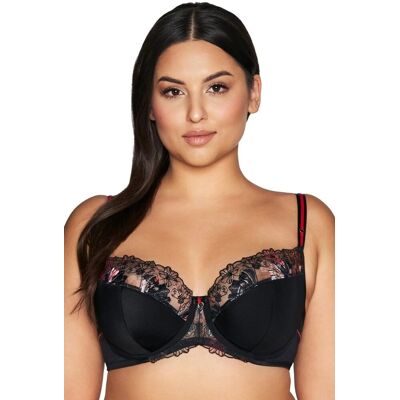 Ava Lingerie Biustonosz 2121 Czarny 75 E Ava Lingerie Biustonosz 2121 Czarny 75 E