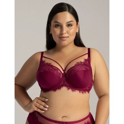 Ava Lingerie Biustonosz Chianti 2149 75 G Bordowy Ava Lingerie Biustonosz Chianti 2149 75 G Bordowy