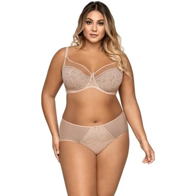 Ava Lingerie Biustonosz Crystal Soft 1396 Beige Beżowy 70 J Ava Lingerie Biustonosz Crystal Soft 1396 Beige Beżowy 70 J