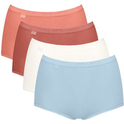 BAWEŁNIANE damskie majtki WYSOKI STAN Sloggi Basic+ Maxi C4P Majtki 4 sz 46 BAWEŁNIANE damskie majtki WYSOKI STAN Sloggi Basic+ Maxi C4P Majtki 4 sz 46