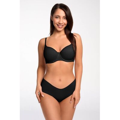 GAIA Bella Misteria Biustonosz Miękki dotyk 13 Gładki Czarny 65 D GAIA Bella Misteria Biustonosz Miękki dotyk 13 Gładki Czarny 65 D