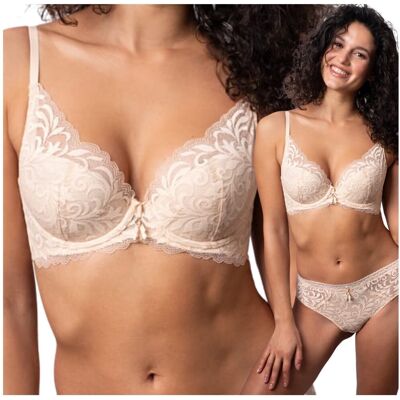 Biustonosz Agio POCKET UP DB-9316 Beżowy 75C Biustonosz Agio POCKET UP DB-9316 Beżowy 75C
