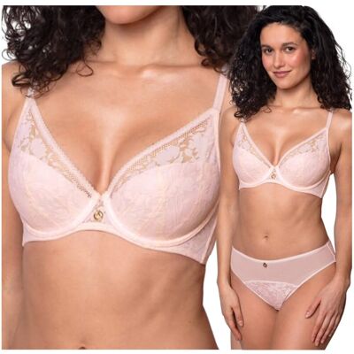 Biustonosz Agio POCKET UP DB-9347 różowy 75C Biustonosz Agio POCKET UP DB-9347 różowy 75C