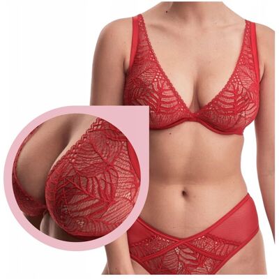 inna (Inny) Biustonosz ALLES Beverly M Bralette czerwony - 65D inna (Inny) Biustonosz ALLES Beverly M Bralette czerwony - 65D