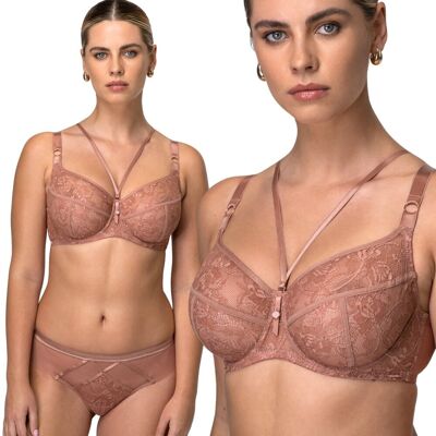 Biustonosz Alles CHIARA M Mocha Mousse - 95E Biustonosz Alles CHIARA M Mocha Mousse - 95E