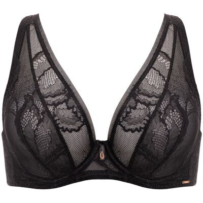Biustonosz Alles ETHER M Bralette czarny 75G Biustonosz Alles ETHER M Bralette czarny 75G