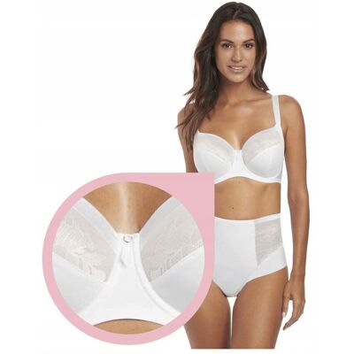inna (Inny) Biustonosz Fantasie Illusion biały gładki stanik miękki soft - 32F/70G inna (Inny) Biustonosz Fantasie Illusion biały gładki stanik miękki soft - 32F/70G