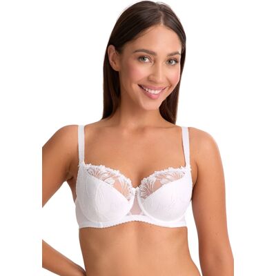 Biustonosz GAIA Semi-Soft Paris 1302 półusztywniany biały 65J Biustonosz GAIA Semi-Soft Paris 1302 półusztywniany biały 65J