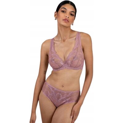Biustonosz koronkowy Bralette Essenza Rosa subtelny róż Alles 85C Biustonosz koronkowy Bralette Essenza Rosa subtelny róż Alles 85C