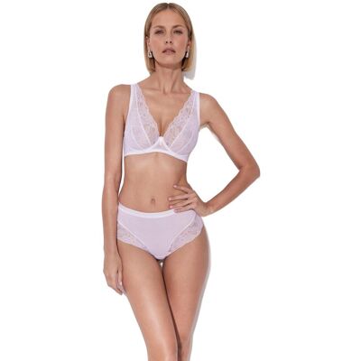 Biustonosz Koronkowy Miękki Braletka Glow M Bralette biały Alles 75E Biustonosz Koronkowy Miękki Braletka Glow M Bralette biały Alles 75E