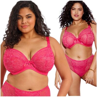 Biustonosz miękki stanik soft koronkowy Elomi DARCIE UW PLUNGE 34GG/75J Biustonosz miękki stanik soft koronkowy Elomi DARCIE UW PLUNGE 34GG/75J