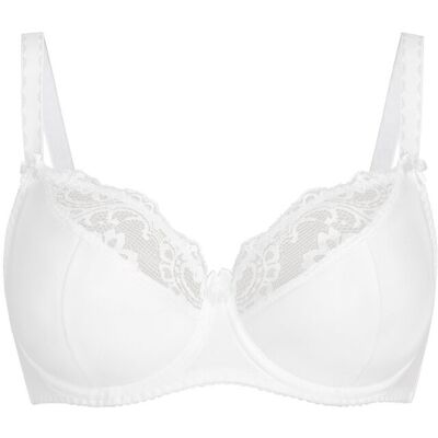 Biustonosz półusztywniany semi-soft Estel biały, Teyli Biustonosz półusztywniany semi-soft Estel biały, Teyli
