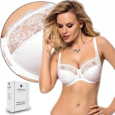 Inny producent Biustonosz Półusztywniany Vena Vb-355, Biały, 90B Inny producent Biustonosz Półusztywniany Vena Vb-355, Biały, 90B