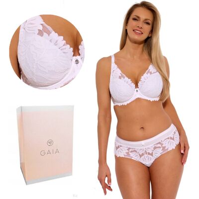 GAIA Biustonosz Push Up Sophia 1225 biały 75A GAIA Biustonosz Push Up Sophia 1225 biały 75A