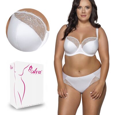 AVA Biustonosz Semi Soft AV 2110 półusztywniany biały 70G AVA Biustonosz Semi Soft AV 2110 półusztywniany biały 70G