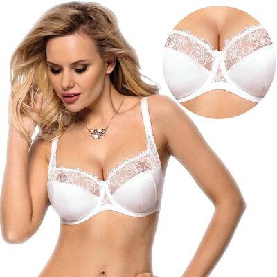 Inny producent Biustonosz Semisoft Vena Vb-355 Maxi, Biały, 105B Inny producent Biustonosz Semisoft Vena Vb-355 Maxi, Biały, 105B
