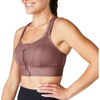 Biustonosz Sportowy Shefit Brudny Róż Mocne Podtrzymanie Regulowany 6Xl Biustonosz Sportowy Shefit Brudny Róż Mocne Podtrzymanie Regulowany 6Xl