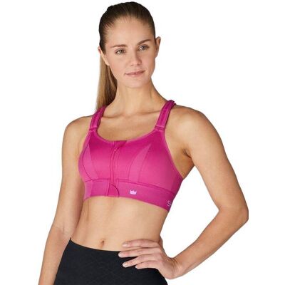 Biustonosz Sportowy Shefit Intensywny Róż Mocne Podtrzymanie Regulowany 6Xl Biustonosz Sportowy Shefit Intensywny Róż Mocne Podtrzymanie Regulowany 6Xl