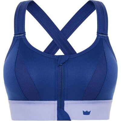 Biustonosz Sportowy Shefit Niebieski Mocne Podtrzymanie Regulowany 6Xl Fitness Biustonosz Sportowy Shefit Niebieski Mocne Podtrzymanie Regulowany 6Xl Fitness