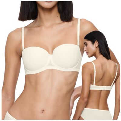 Biustonosz Triumph Signature Sheer WDP ecru 80F Biustonosz Triumph Signature Sheer WDP ecru 80F
