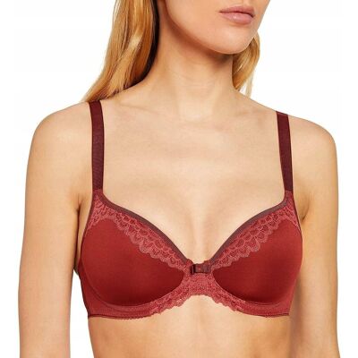 Biustonosz Triumph usztywniany Beauty-Full Darling WP bordowy 70G Biustonosz Triumph usztywniany Beauty-Full Darling WP bordowy 70G