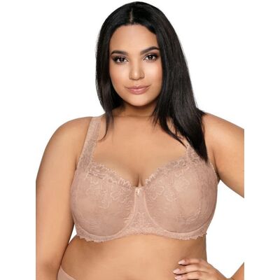 MAT Lingerie Biustonosz usztywniany beż Carmela Big M-053/22 -70H MAT Lingerie Biustonosz usztywniany beż Carmela Big M-053/22 -70H