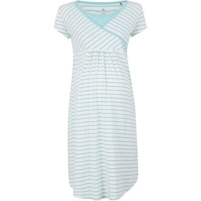 Damska koszula nocna do karmienia niebieska Bellybutton Maternity, r.XL Damska koszula nocna do karmienia niebieska Bellybutton Maternity, r.XL