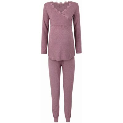 Damska piżama ciążowa fioletowa Bellybutton Maternity, r.XL Damska piżama ciążowa fioletowa Bellybutton Maternity, r.XL