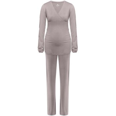 Damska piżama ciążowa szara Bellybutton Maternity, r.L Damska piżama ciążowa szara Bellybutton Maternity, r.L
