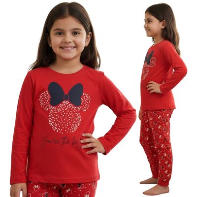 sarcia.eu DISNEY Myszka Minnie Bawełniana, piżama dziewczęca, DWUCZĘŚCIOWA piżamka z długim rękawem, 100% BAWEŁNA 4 lata 104 cm sarcia.eu DISNEY Myszka Minnie Bawełniana, piżama dziewczęca, DWUCZĘŚCIOWA piżamka z długim rękawem, 100% BAWEŁNA 4 lata 104 cm