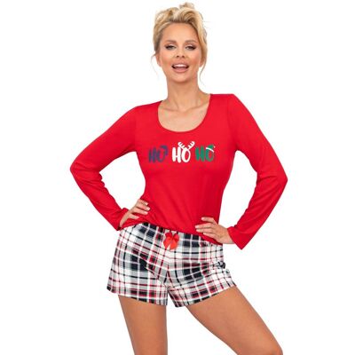 Donna Piżama Ho Ho II Red 44 Czerwony Donna Piżama Ho Ho II Red 44 Czerwony